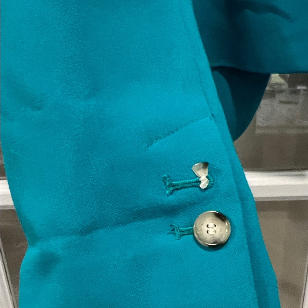 LOFT Vibrant Teal Blazer - Picture 10 of 12